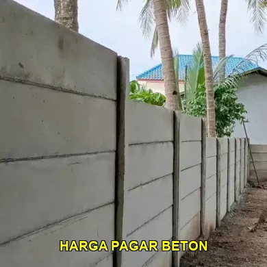 harga pagar beton